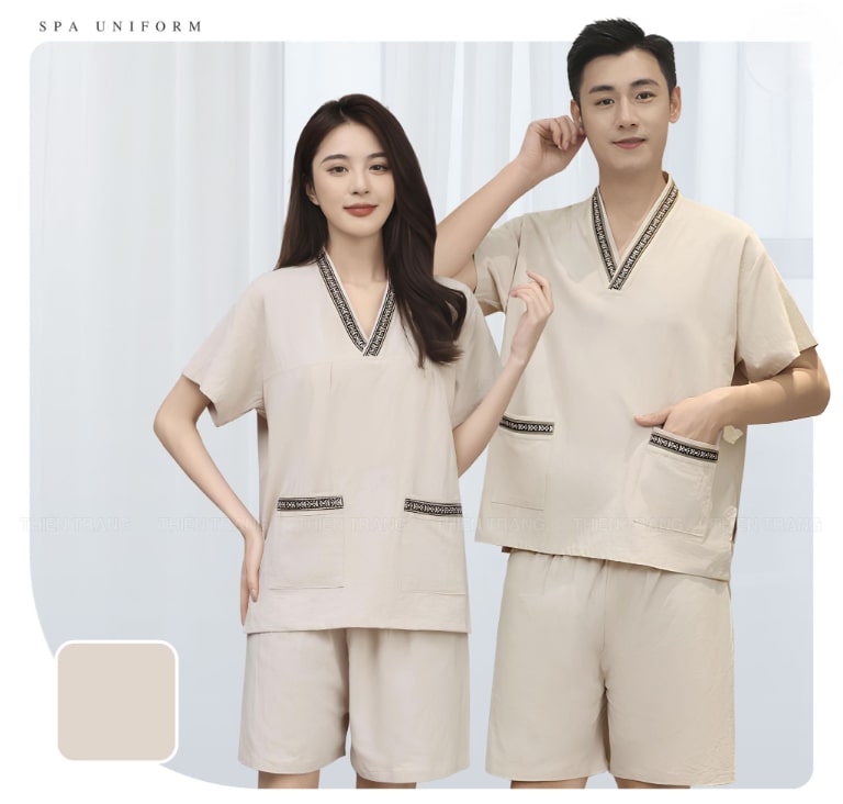đồng phục spa
